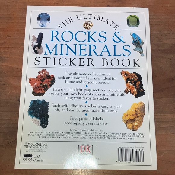 The Ultimate Rocks & Minerals Sticker Book - Picture 3 of 16